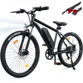 Electric Mountain Bike M10, 100KM Range 26" E-Bike for Long-Distance Commuting & Off-Road, CE Certified